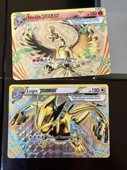 Pokemon TCG Lugia & Ho-Oh Break 79/124 / XY154 Promo Lot - Image 1