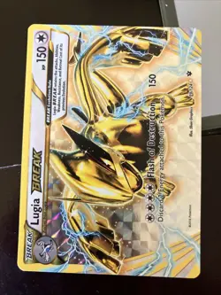 Pokemon TCG Lugia & Ho-Oh Break 79/124 / XY154 Promo Lot - Image 4