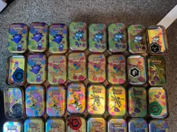 LOT OF 45 Empty Pokemon TCG Scarlet & Violet 151 Mini Tins NO PACKS - Image 3