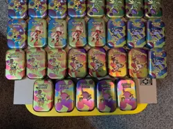 LOT OF 45 Empty Pokemon TCG Scarlet & Violet 151 Mini Tins NO PACKS - Image 5