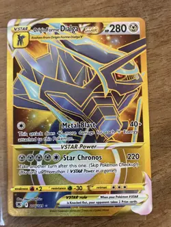 Pokemon TCG Origin Forme Dialga VSTAR Sword & Shield - Astral Radiance... - Image 1