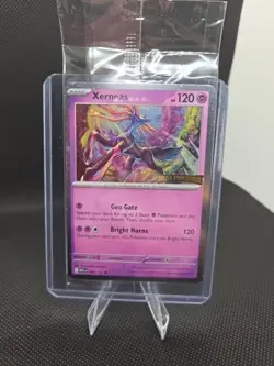 Pokemon Mega Evolution 2025 - Xerneas 2025 Bestbuy Stamped Promo NEW & Sealed - Image 1