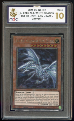 MGC 10 | Blue-Eyes Alternative White Dragon RA02-EN010 Platinum Rare | Yu-Gi-Oh! - Image 1
