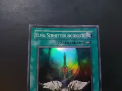 Yugioh - Butterfly Dagger - Elma DCR-032 Super Rare - German DE032 - Image 2
