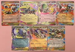 Pokemon Mega Evolution NM Lot of 7 EX Double Rare Holographic Cards - Image 1
