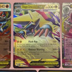 Pokemon Mega Evolution NM Lot of 7 EX Double Rare Holographic Cards - Image 3
