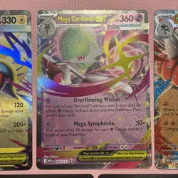 Pokemon Mega Evolution NM Lot of 7 EX Double Rare Holographic Cards - Image 4