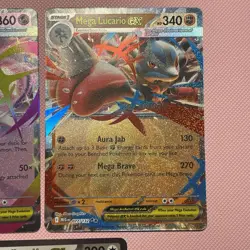 Pokemon Mega Evolution NM Lot of 7 EX Double Rare Holographic Cards - Image 5