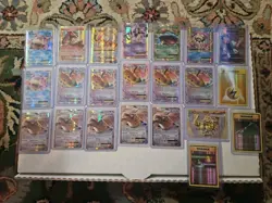 Lot Of 22 Pokemon Evolutions Cards. - Image 1
