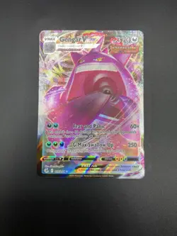 Gengar VMAX 157/264 Fusion Strike Full Art Ultra Rare Holo Pokemon Card NM - Image 1