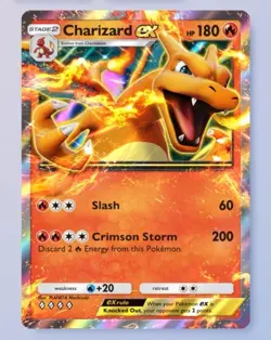 Pokemon TCG POCKET Charizard EX genetic apex (Trading Card Game) TCGP - Image 1