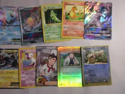 Large Lot of Damaged Pokemon Cards with Pikachu, Holos, Vintage, Etc. - Image 5