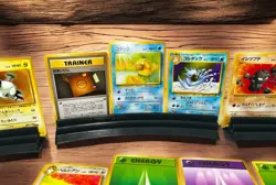 Pokemon Japanese Card Lot 30+ Vintage - Commons No Holos w/ Small Binder - Image 3