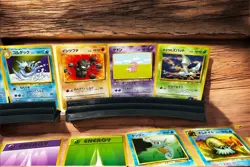 Pokemon Japanese Card Lot 30+ Vintage - Commons No Holos w/ Small Binder - Image 4