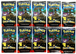 20 Pack Pokemon TCG Trick or Trade Booster Packs 2024 Halloween Card Lot Bundle - Image 1