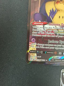 POKEMON TCG (3) CARD LOT **MIMIKYU V** (CLEAN) - Image 3