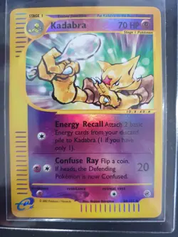 Kadabra 084/165 Reverse Holo - Expedition Base Set - Pokemon Card - Excellent - Image 1