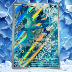 Pokemon TCG Articuno 161/159 SV09 Journey Together Illustration Rare IR Card NM - Image 1