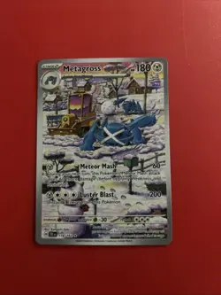 Metagross Illustration Rare Holo Card 178/162SV05: Temporal Forces - Image 1