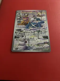 Metagross Illustration Rare Holo Card 178/162SV05: Temporal Forces - Image 4