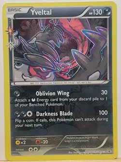 Yveltal RC16/RC32 Radiant Collection Holo Generations Pokemon Card 2016 Nm - Image 1