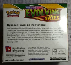 Pokemon Evolving Skies Empty Booster Box For Display ONLY No Packs Or Cards - Image 3