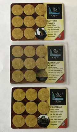Cannibals, Smuggled Goods, Parrott, Pirates of the Caribbean Pocketmodel Cards - Image 1