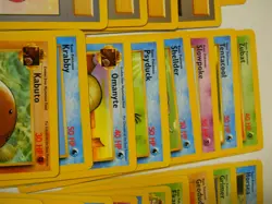 1999 Wizards Pokemon Trading Card #62 Fossil x40 Collectible Cards No Dupes - Image 3