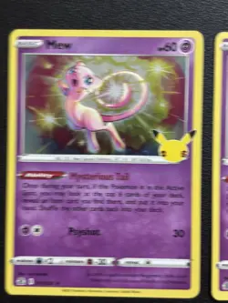 (3) Pokemon TCG Cards - Mew 11/25 - Celebrations 25th Anniversary - NM Holo. 2 - Image 2