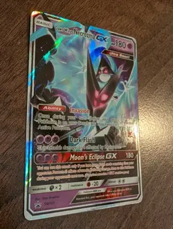 Dawn Wings Necrozma GX - SM101 Sun & Moon Black Star Promo Pokemon Card NM - Image 2