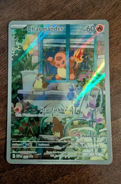 Charmander SVP 044 Pokemon Center Stamped ETB Obsidian Flames Promo Card NM - Image 1