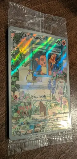 Charmander SVP 044 Pokemon Center Stamped ETB Obsidian Flames Promo Card Sealed - Image 3