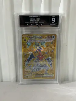 Pokemon Card TCG Garchomp EX Hyper Rare 260/182 GETGRADED 9 MINT - Image 1