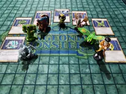 Yugioh Dungeon Dice Monsters Figure Card Lot Custom! DDM custom - Image 1