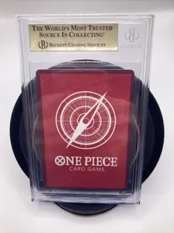 Pre-Errata Monkey D Garp OP02-002 L Parallel Alt Art BGS 9.5 One Piece Card Game - Image 2