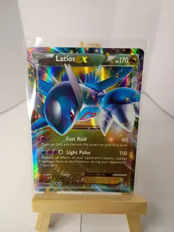 Latios EX XY72 Black Star Promo Holo Pokemon Card English - Image 1