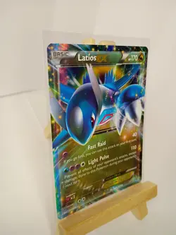 Latios EX XY72 Black Star Promo Holo Pokemon Card English - Image 2