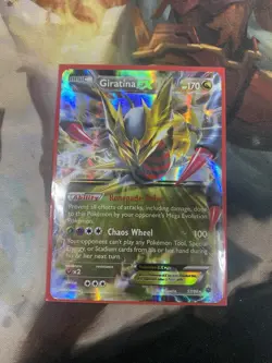 Pokemon Giratina EX 57/98 Holo Ultra Rare Ancient Origins Card MP - Image 1