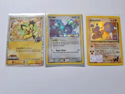 Pokemon Card Lot Pichu Lv30 010/022, Swablu 67/106, Hitmontop 3/75 - Image 1