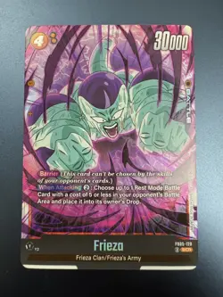 Frieza FB05-120 SCR Secret Rare - Dragon Ball Super Card Game FUSION WORLD NM - Image 1