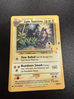 Light Toxtricity SWSH137 SWSH: Sword & Shield Promo Cards Holo - Image 1