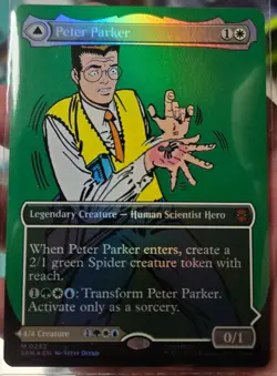 Peter Parker (0232) (Borderless) Marvel's Spider-Man Foil - Image 1