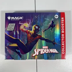 Magic The Gathering Marvel’s Spider-Man Collector Booster Omega Brand New Sealed - Image 1