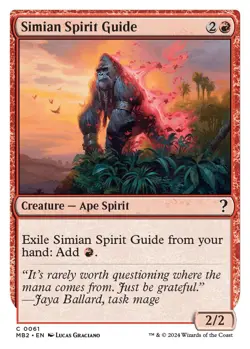 Simian Spirit Guide (White Border) - 61 / English / Near Mint - Image 1