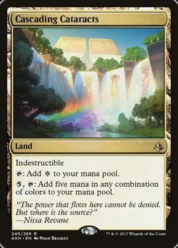 Cascading Cataracts Amonkhet Excellent Magic MTG - Image 1