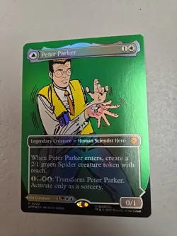 Peter Parker (0232) (Borderless) Marvel's Spider-Man Foil - Image 1