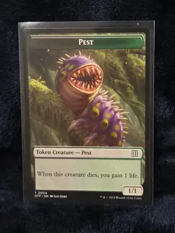 Pest Token Outlaws of Thunder Junction: Breaking News Regular - Image 1