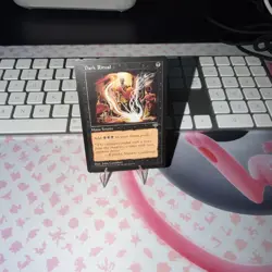 Dark Ritual MTG Mirage Magic The Gathering Common Light Play LP - Image 3