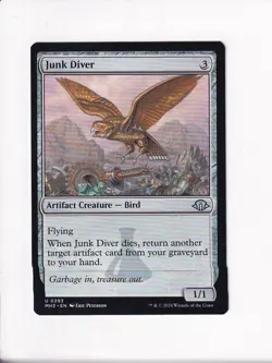 MAGIC THE GATHERING MTG MODERN HORIZONS III MH3 JUNK DIVER (PR) - Image 1