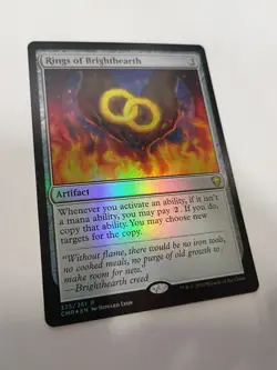 Rings of Brighthearth - Foil CMR NM MTG - Image 1
